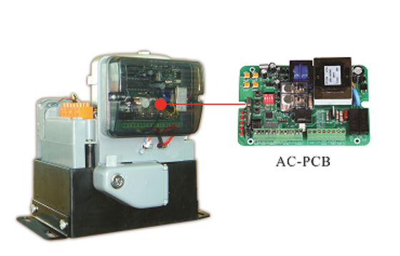 AC 모터 자동 슬라이딩 도어 오프너 800KGS 기계식 리미트 스위치